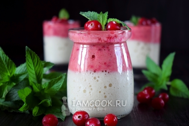 Рецепт ананасово-клюквенного смузи