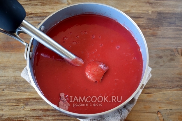 Пюрировать суп