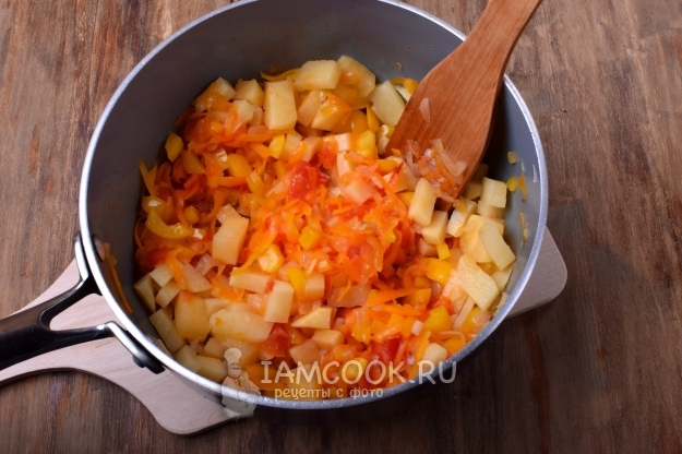 Добавить овощи