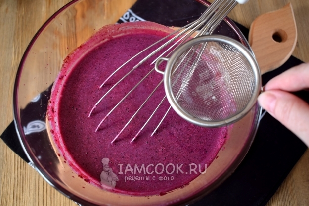 Влить желатин