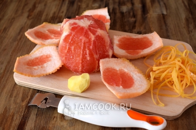 Почистить грейпфрут