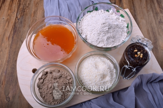 Ингредиенты для конфет с урбечем