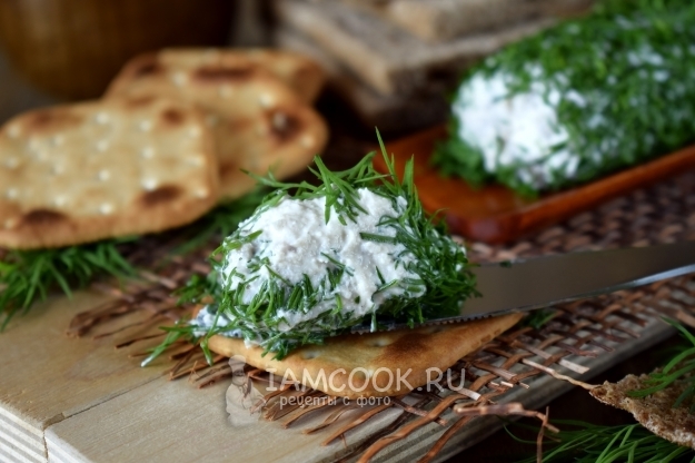 Вкусный форшмак с творожным сыром