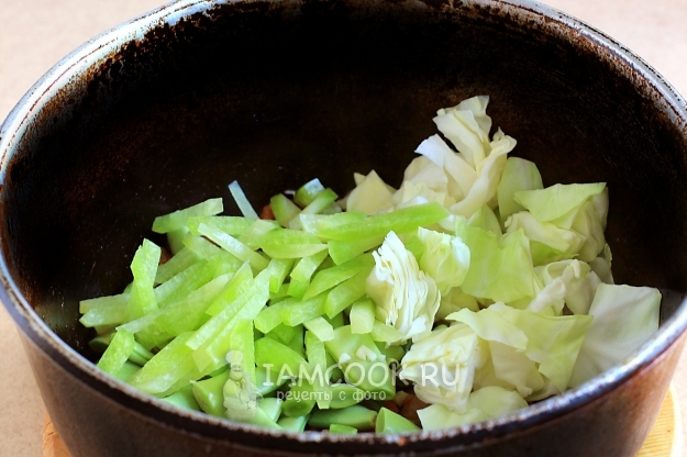 Положить редьку