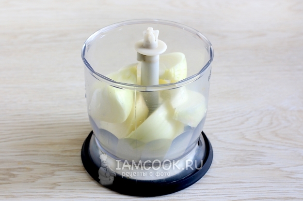 Измельчить лук