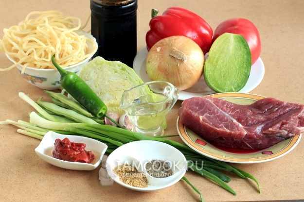 Ингредиенты для гуйру цомян