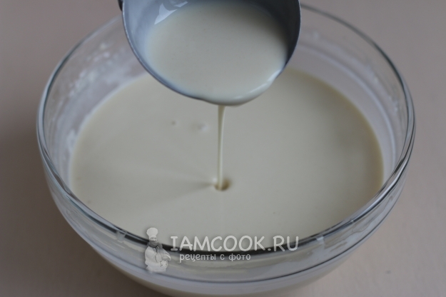 Размешать тесто