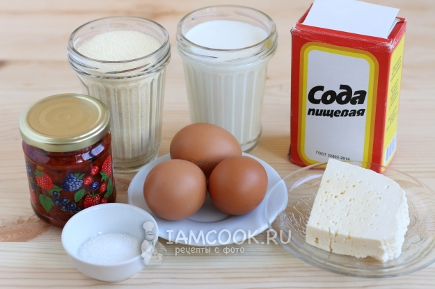 Ингредиенты для кукурузного хлеба в духовке (без пшеничной муки)