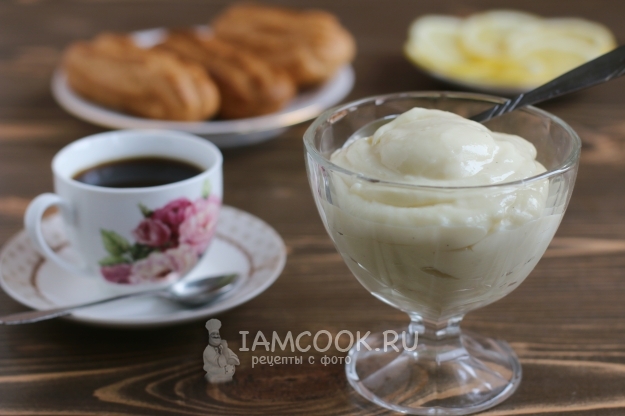 Рецепт классического заварного крема для эклеров