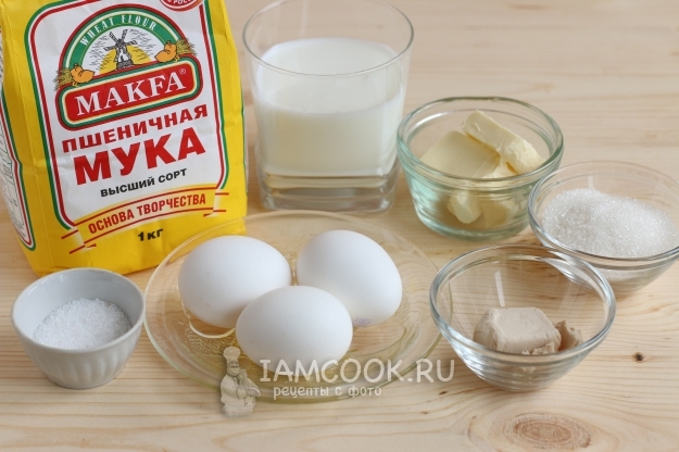 Ингредиенты для теста