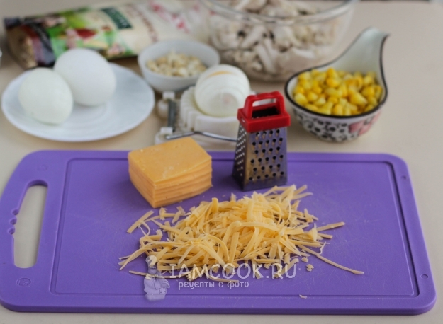 Потереть сыр