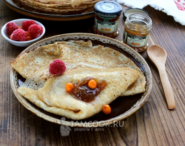 Вкусные бархатные блинчики