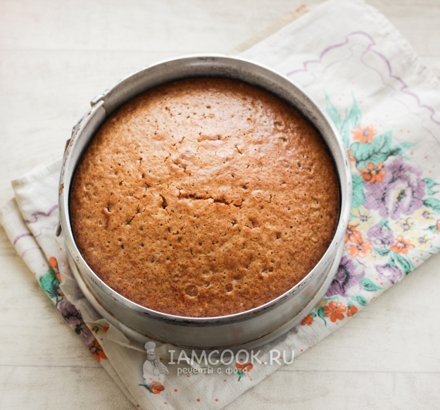 Испечь корж