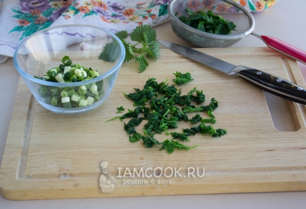 Порезать крапиву