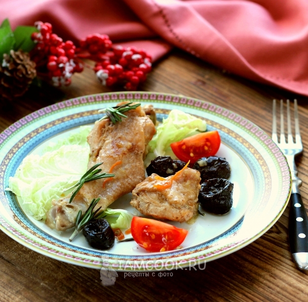 Рецепт индейки с черносливом в мультиварке