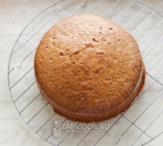 Остудить бисквит