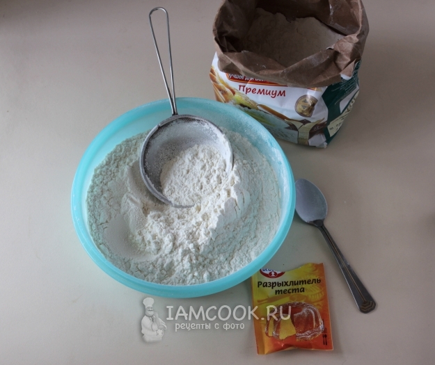 Просеять муку