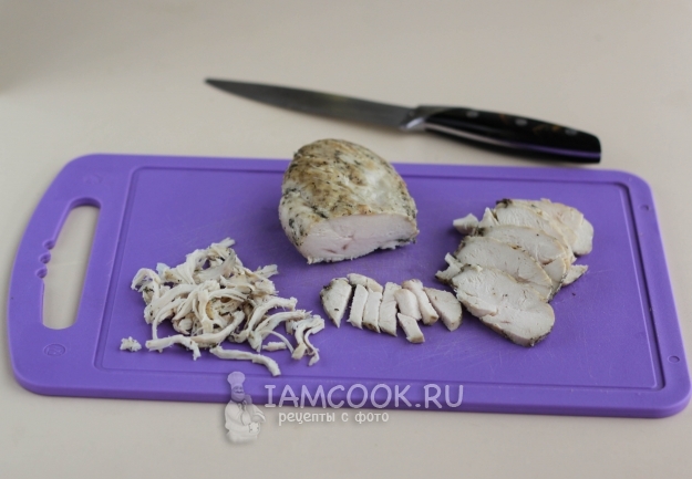 Порезать мясо