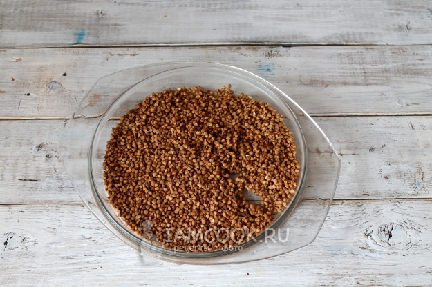 Помыть гречку