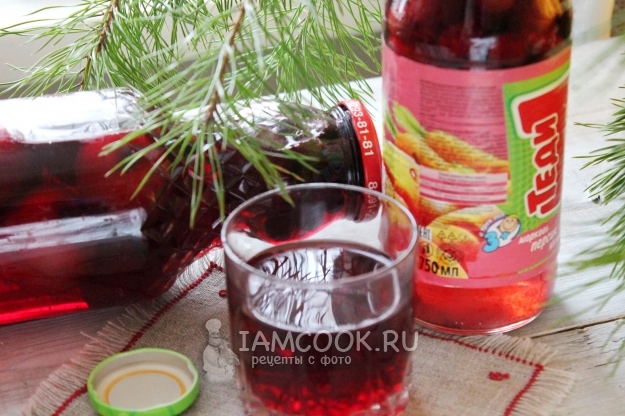 Рецепт компота из ранеток и вишни на зиму