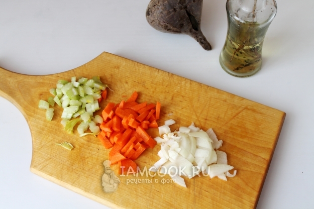 Порезать овощи