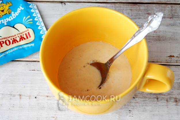 Готовая опара