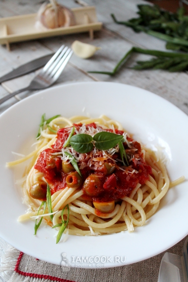 Рецепт пасты Арабьята (Аррабиата)