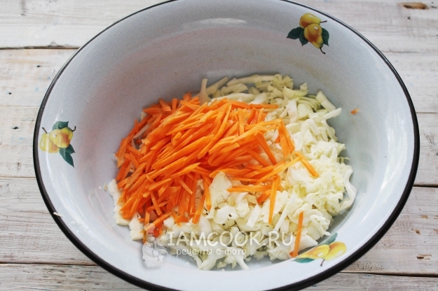 Порезать морковь