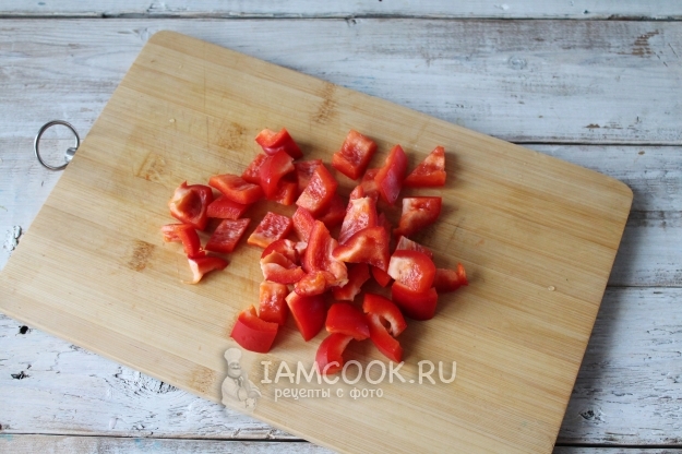 Порезать перец