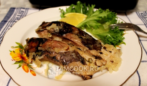 Рецепт карпа в лимонно-луковом маринаде, запеченного в духовке