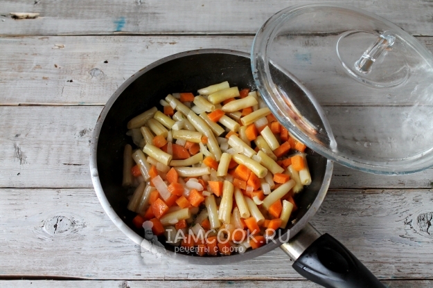 Потушить овощи