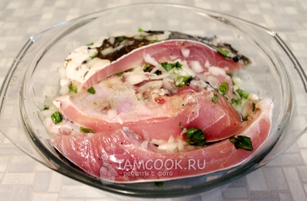 Замариновать рыбу