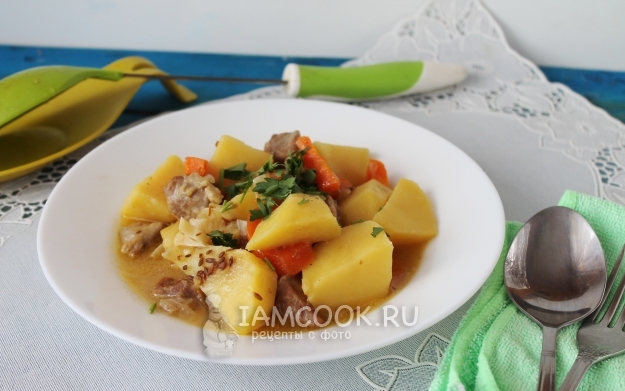 Рецепт блюда куырдак