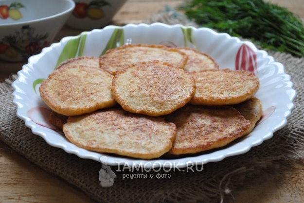 Рецепт икряников из икры (оладий с икрой рыбы)