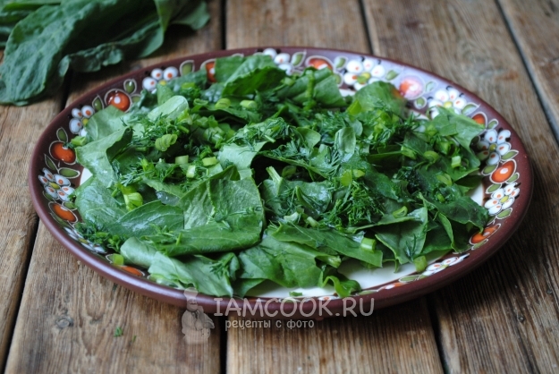 Положить укроп