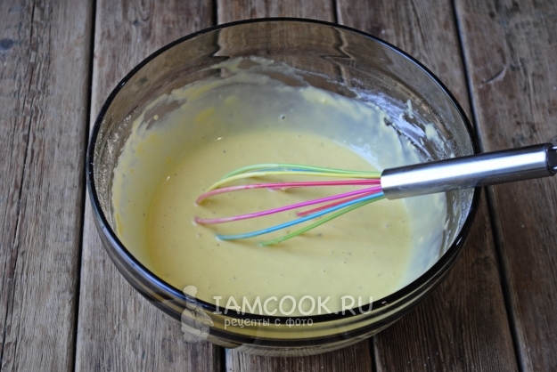 Размешать тесто