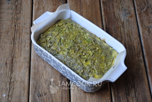 Фото заливного пирога с щавелем