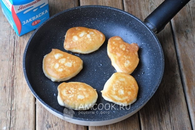 Пожарить оладьи