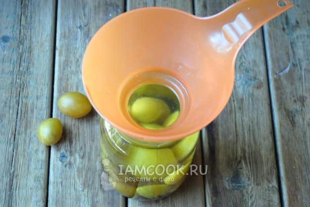 Влить кипяток