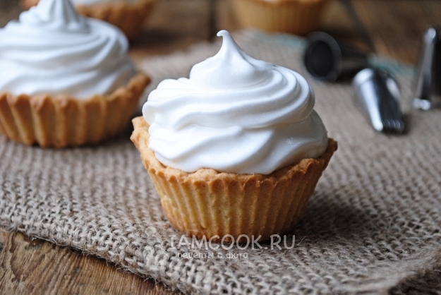 Рецепт заварного белкового крема с агар-агаром