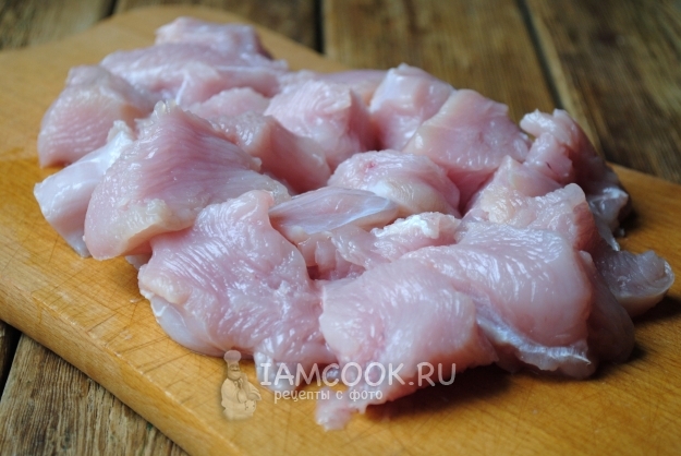 Порезать мясо