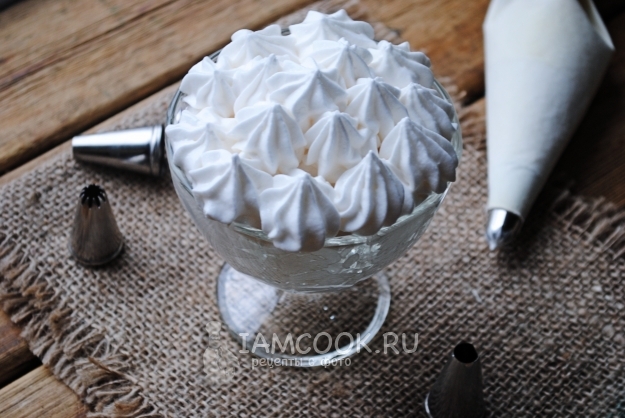 Вкусный заварной белковый крем с агар-агаром