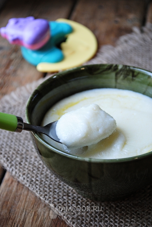 Рецепт манной каши для ребенка