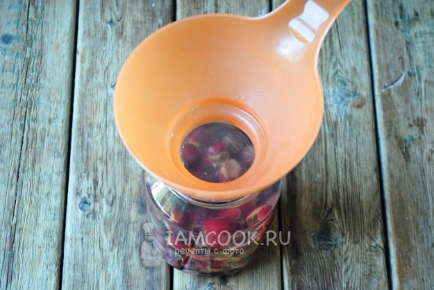 Влить кипяток