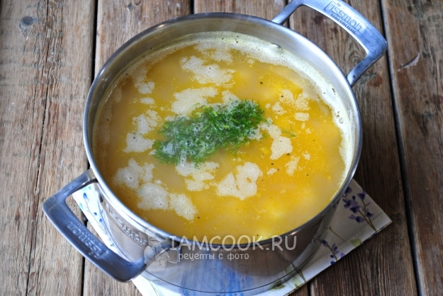 Положить укроп