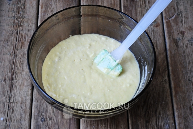 Размешать тесто