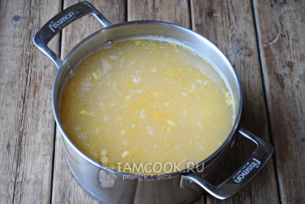 Положить зажарку