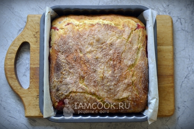 Готовый пирог «Клубничный рай»