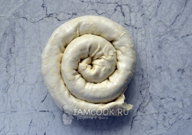 Свернуть заготовку в виде улитки