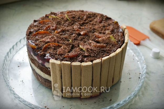 Приклеить на джем печенье